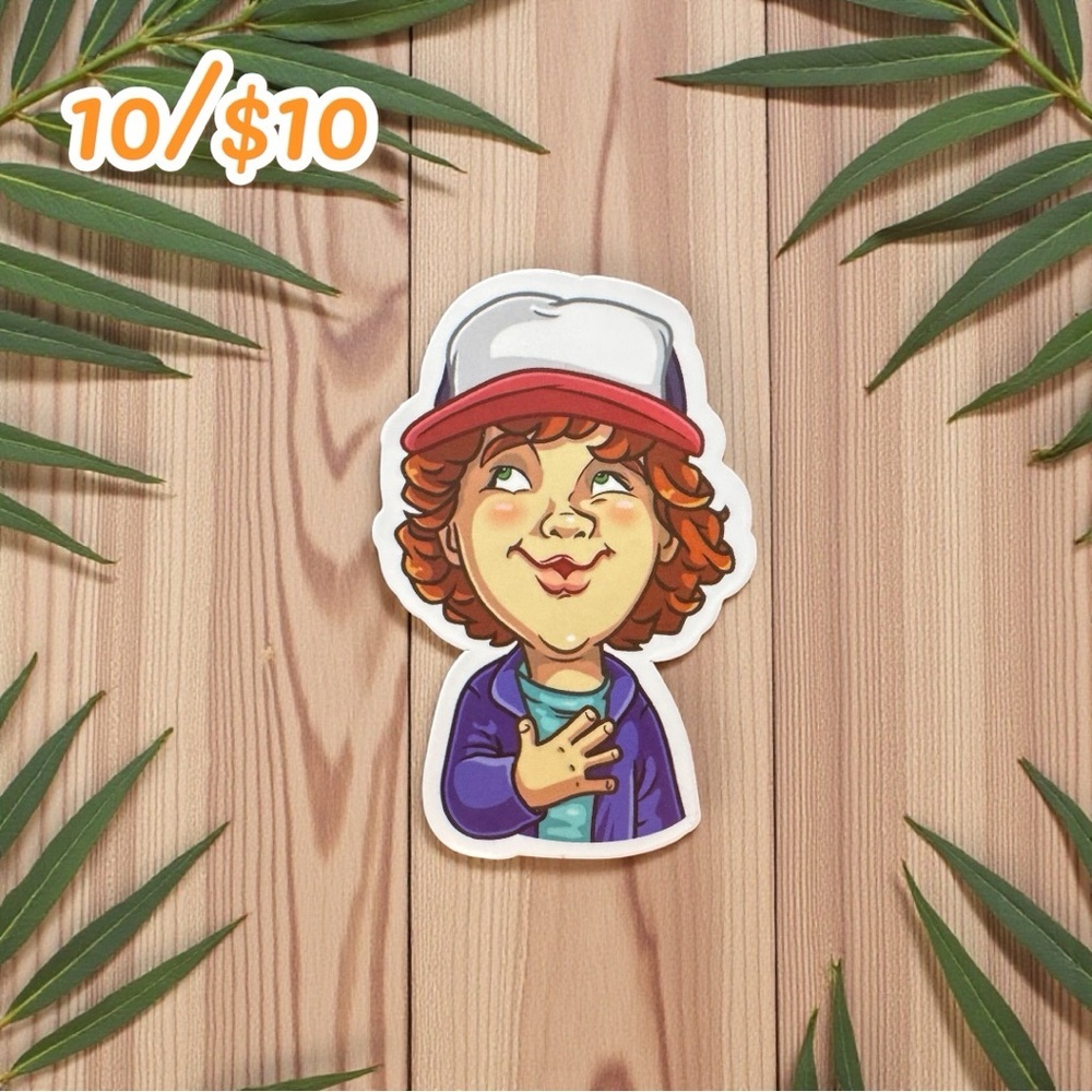 Stranger Things Dustin Henderson Sticker